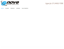 Tablet Screenshot of enove-net.com.br